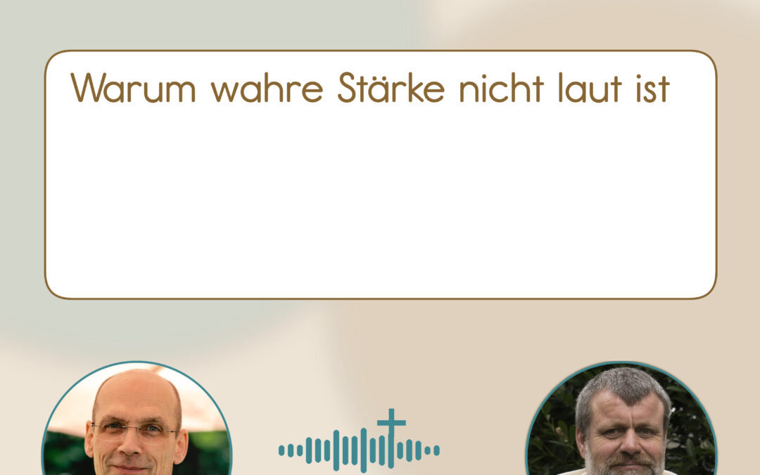 Stärke beginnt dort, wo du nicht mehr lauter werden musst (Podcast 02-003; Yogi Vidyananda & Haye Hösel)
